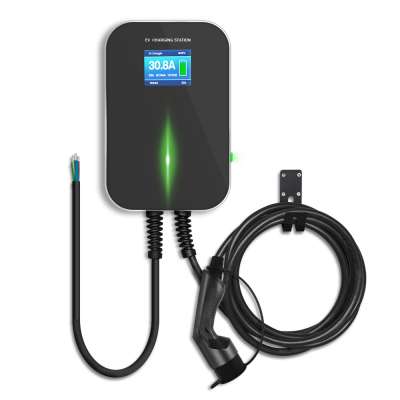 32A 22KW Wall mounted Electric Vehicle Charger Wallbox with Type2 Plug